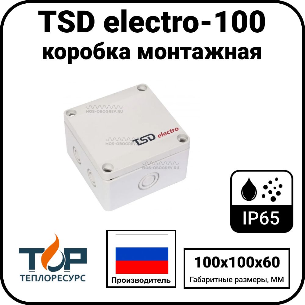 Коробка монтажная TSD electro-100
