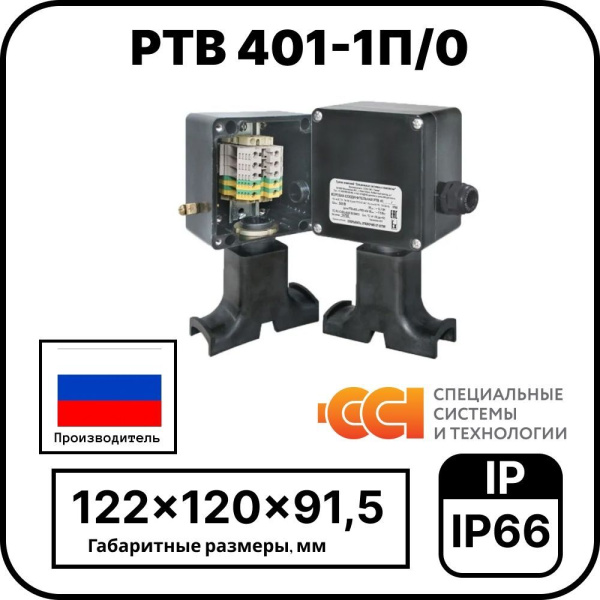 Коробка соединительная РТВ 401-1П/0