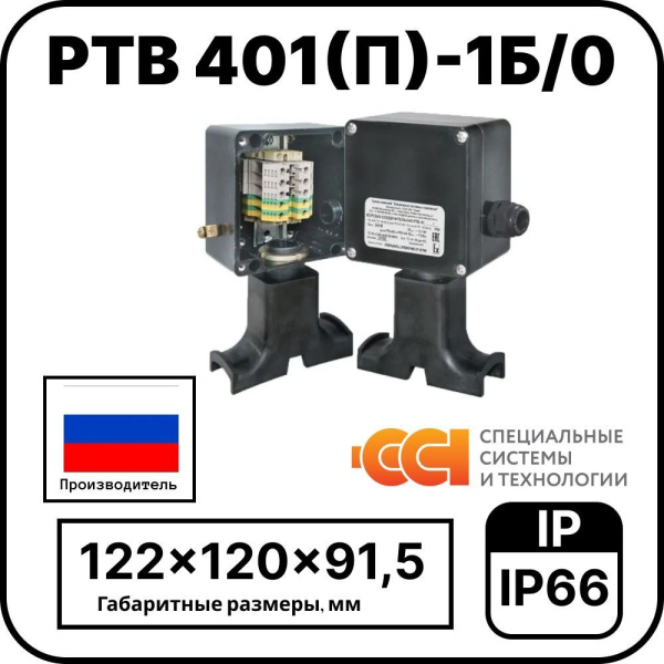 Коробка соединительная РТВ 401(П)-1Б/0